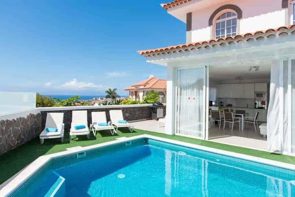Tenerife-Luxury Villa con piscina riscaldata vista oceano