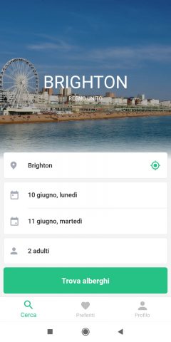 APP ANDROID SEARCH HOTEL